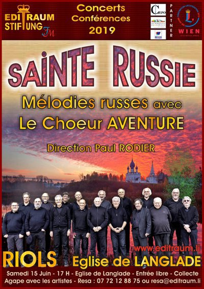 Sainte Russie. Mélodies russes avec le chœur Aventure.